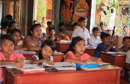 Học hè ở chùa Khmer